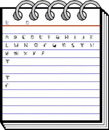 Elfabet Decorative animated font preview Elfabet Decorative animated font preview