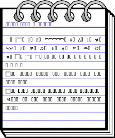 elite_bits_n_pieces Regular animated font preview elite_bits_n_pieces Regular animated font preview