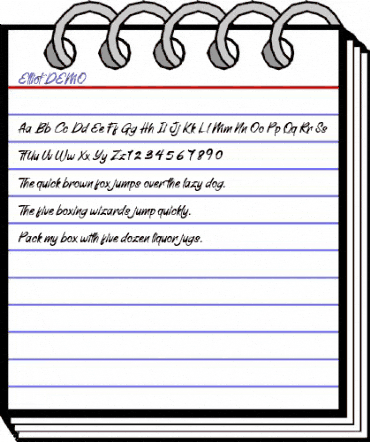 Elliot DEMO Elliot DEMO animated font preview