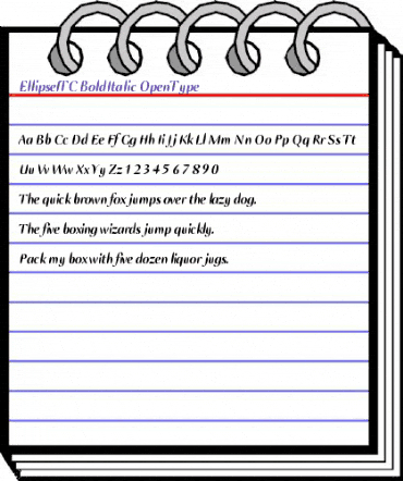 Ellipse ITC Bold Italic animated font preview Ellipse ITC Bold Italic animated font preview