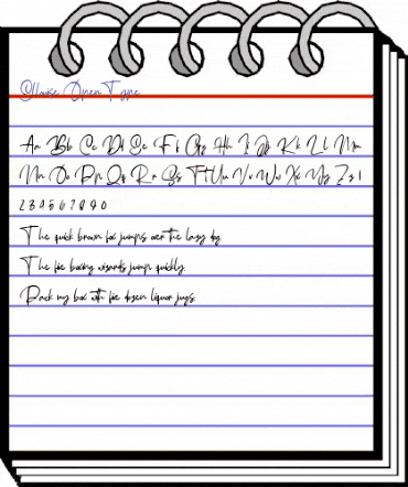 Ellouise Regular animated font preview Ellouise Regular animated font preview