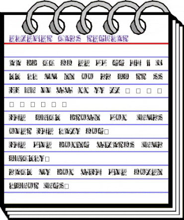 Elzevier Caps Regular animated font preview Elzevier Caps Regular animated font preview