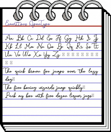 Emerttons Regular animated font preview Emerttons Regular animated font preview