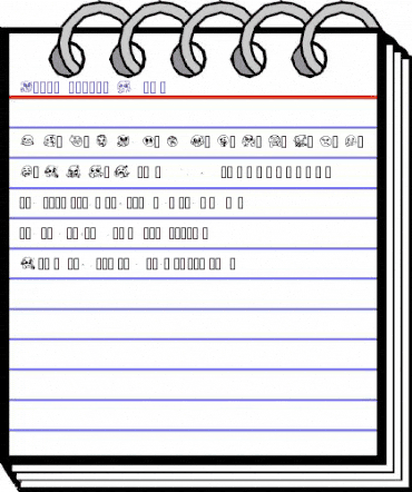 Emojis Tiktok Regular animated font preview