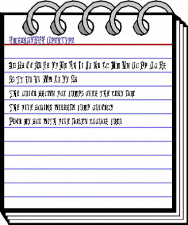 Emrand FREE Regular animated font preview