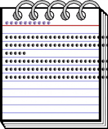 Endiesonix Regular animated font preview Endiesonix Regular animated font preview