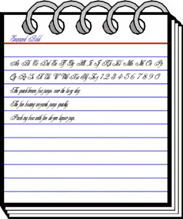 Engaged Bold animated font preview