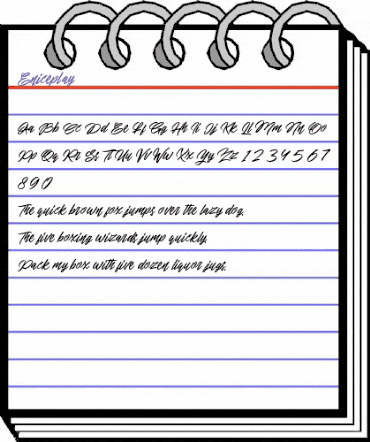 Eniceplay Regular animated font preview