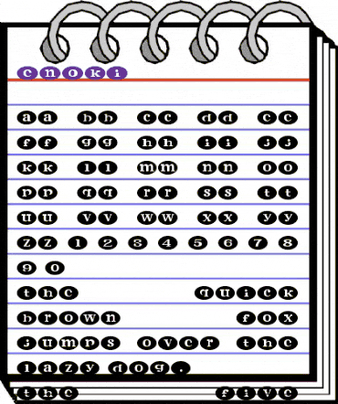 Enoki Regular animated font preview