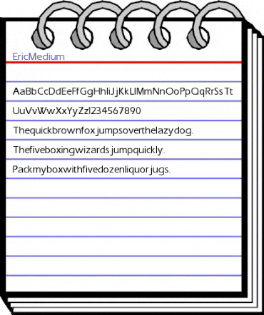 Eras-Medium-Medium Regular animated font preview