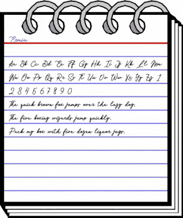 Ermia Regular animated font preview