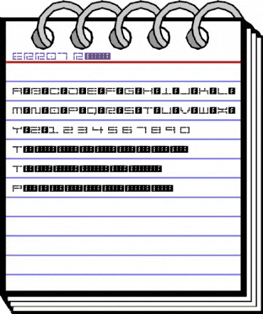 ERRO7 Regular animated font preview ERRO7 Regular animated font preview