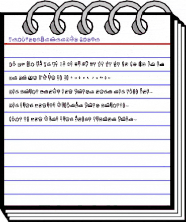 Escalope Crust Two Icons animated font preview