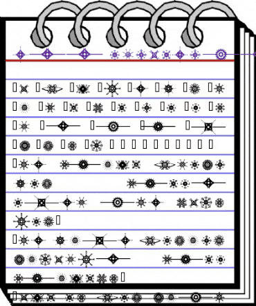 ess_ornaments Regular animated font preview