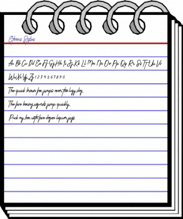 Ethons Styles Regular animated font preview