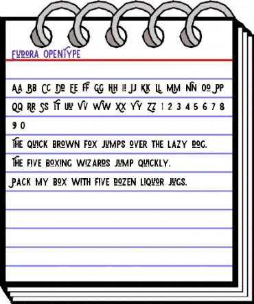 Eudora Regular animated font preview