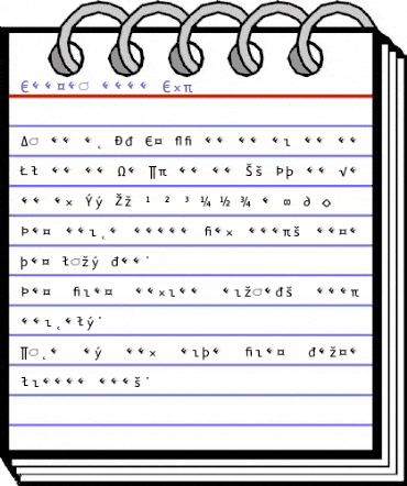 Eureka Mono Exp Regular animated font preview