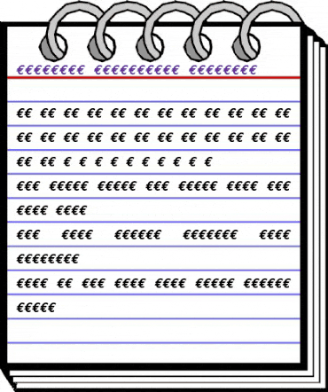 Euro Mono Bold Italic animated font preview