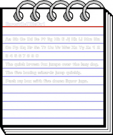 EurostileTBlaOu1 Regular animated font preview EurostileTBlaOu1 Regular animated font preview