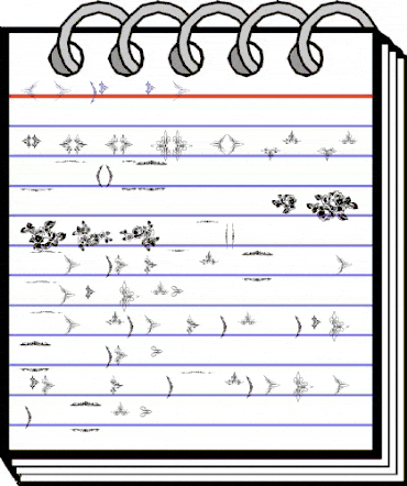 Eutemia Ornaments Regular animated font preview Eutemia Ornaments Regular animated font preview