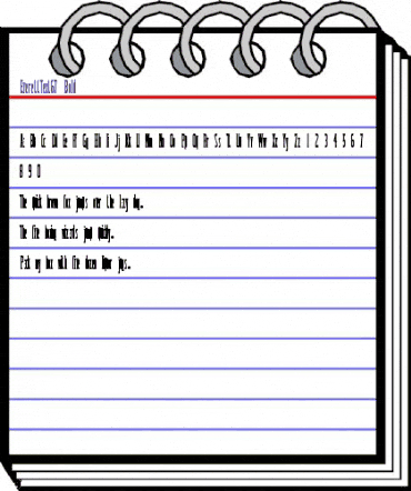 EverettText67 Bold animated font preview EverettText67 Bold animated font preview