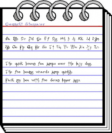 Evernight-Stargazer Regular animated font preview Evernight-Stargazer Regular animated font preview