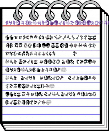 EveryLetterAPicture Regular animated font preview EveryLetterAPicture Regular animated font preview