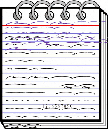 Everything RISES Swashes Regular animated font preview Everything RISES Swashes Regular animated font preview