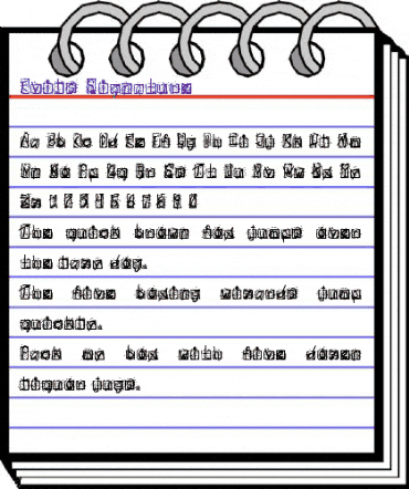 Evils Signature Regular animated font preview Evils Signature Regular animated font preview