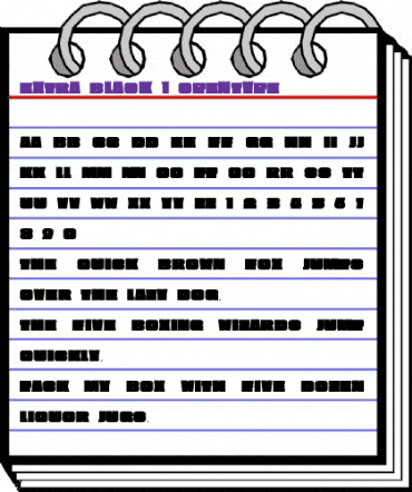 Extra Black animated font preview