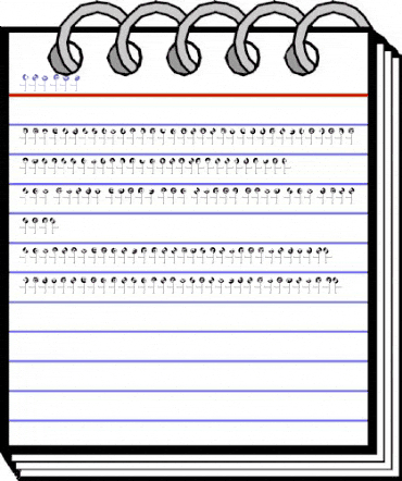 Eyemen Regular animated font preview