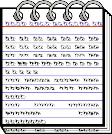 Eyes Only Outline 3D Outline animated font preview Eyes Only Outline 3D Outline animated font preview