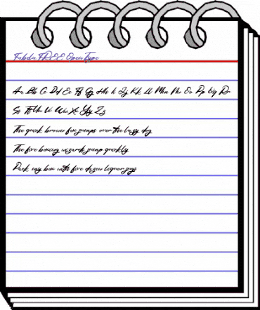 Fabela FREE Regular animated font preview