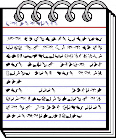 Fabeltiere04 Regular animated font preview Fabeltiere04 Regular animated font preview