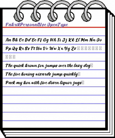 Fabrik Personal Use animated font preview Fabrik Personal Use animated font preview