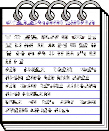 FaceCutsSeven Regular animated font preview FaceCutsSeven Regular animated font preview