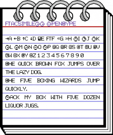 FacsimileLL Regular animated font preview FacsimileLL Regular animated font preview