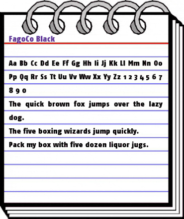 FagoCo Heavy animated font preview FagoCo Heavy animated font preview