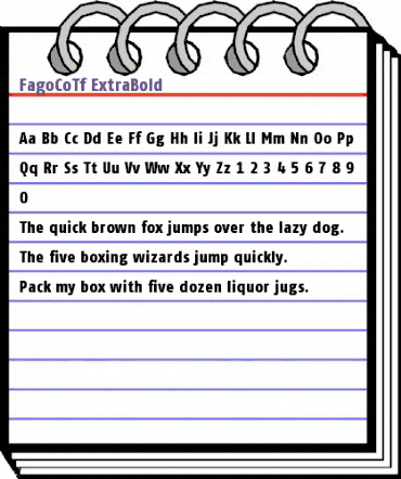 FagoCoTf Extrabold animated font preview FagoCoTf Extrabold animated font preview