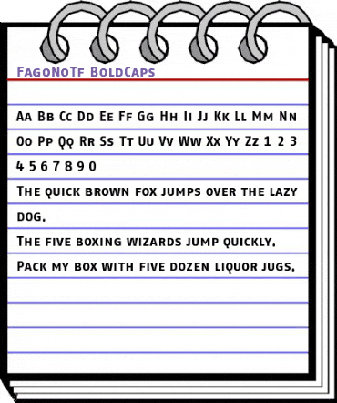 FagoNoTf Bold animated font preview FagoNoTf Bold animated font preview