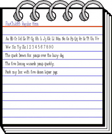 FairChild85 Regular animated font preview FairChild85 Regular animated font preview