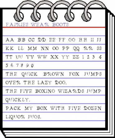 Fairies Wear Boots Fairies Wear Boots animated font preview Fairies Wear Boots Fairies Wear Boots animated font preview
