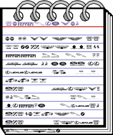 Famous Car 1 Regular animated font preview Famous Car 1 Regular animated font preview