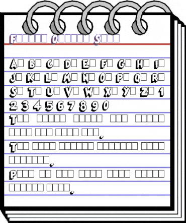 Famous Oldies Shad Regular animated font preview