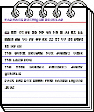 Fantasy Rustique Regular animated font preview Fantasy Rustique Regular animated font preview
