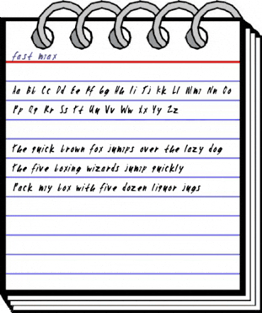 Zombie Checklist Alpha Regular animated font preview
