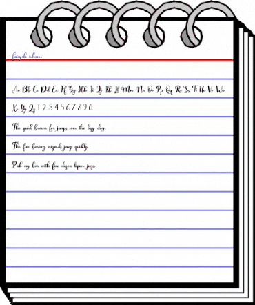 fatayah irhami animated font preview