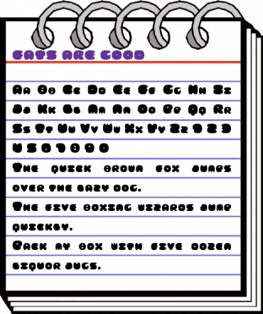 FATS ARE GOOD Regular animated font preview FATS ARE GOOD Regular animated font preview