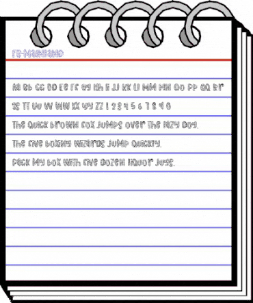 FB-Mainland Regular animated font preview