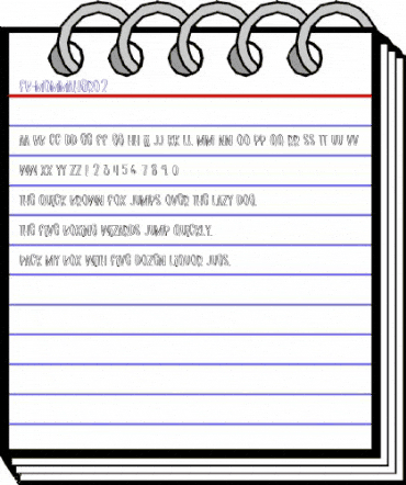 FB-MommaHero2 Regular animated font preview